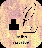 Kniha návštěv.